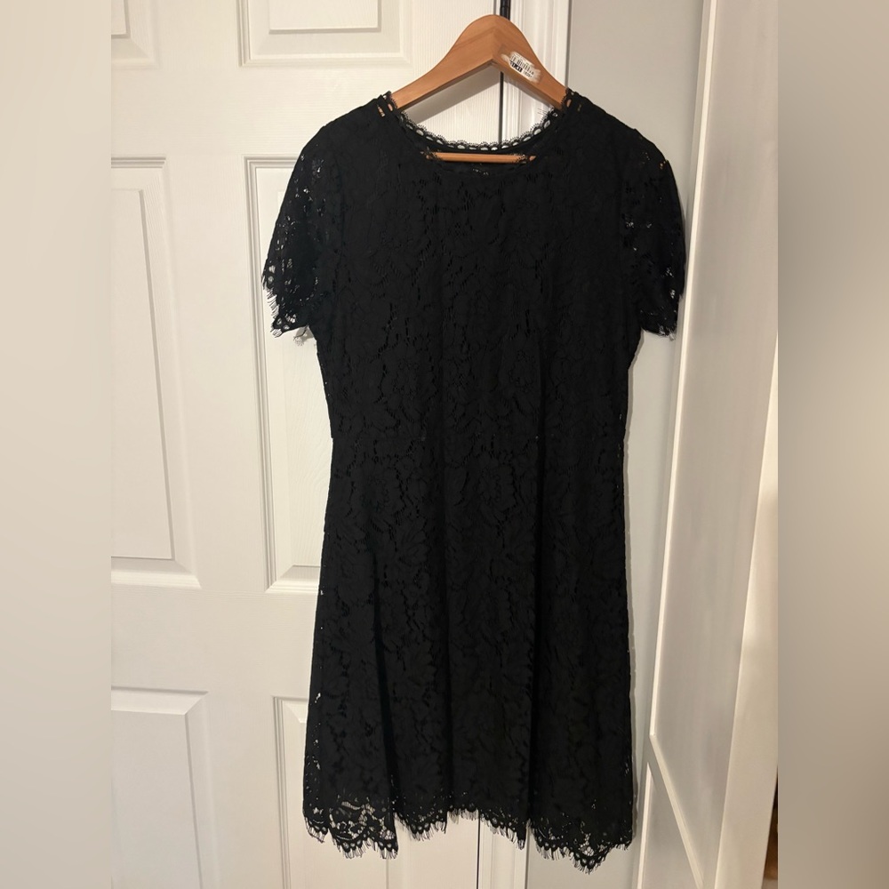 IMNYC Elegant Black Lace Dress SIZE M